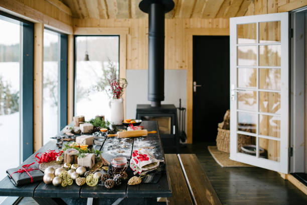 istock Christmas - living room still life 940002344