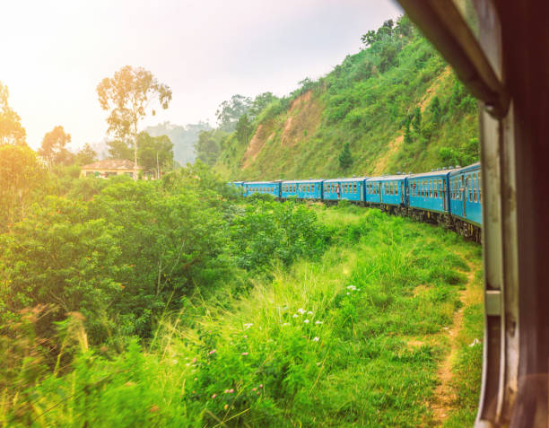 istock Train in the highlands of Sri Lanka 940020308