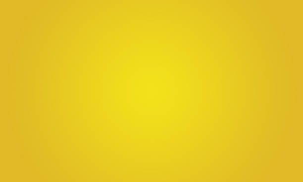 istock Yellow empty studio room background, template mock up for display of content or product 940034288