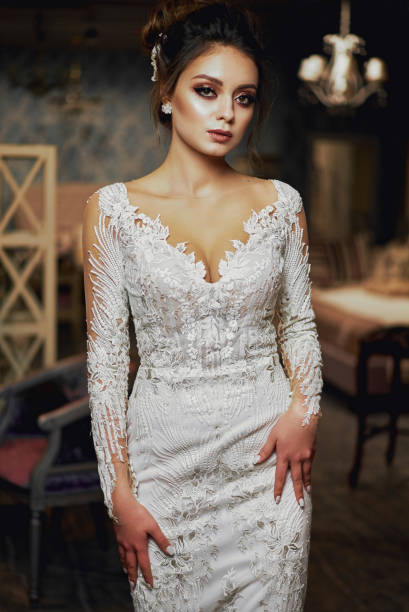 istock Beautiful bride against a window indoors 940042080