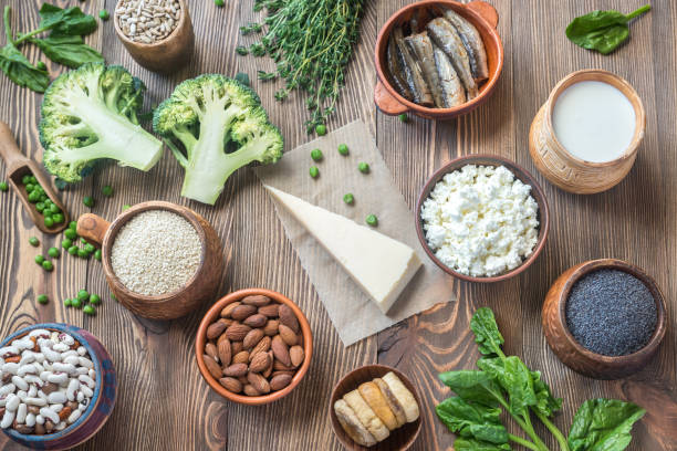 istock Food rich in calcium 940053458