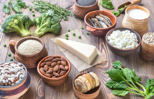 istock Food rich in calcium 940053556