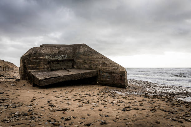 istock Casemate on French west coast beach 940054266