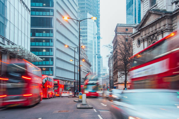 istock Street in London at night 940062690