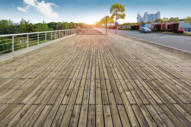 istock City skyline and wooden floor 940071072
