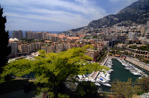 Photo of panoramic view of Monaco marina