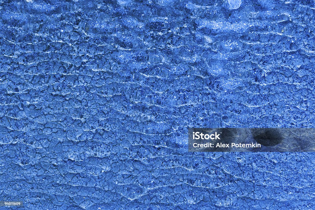 Azul padrão de Gelo na parede - Royalty-free Acessibilidade Foto de stock