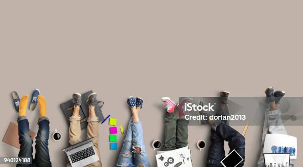 Teamwork Of The Staff Stock Photo - Download Image Now - Creativity, Teamwork, Working