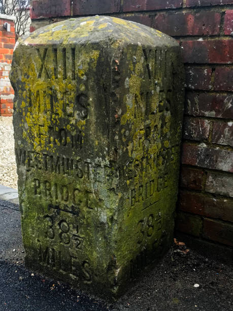 istock Old London Mile Stone. 940134072