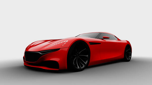 istock red sportscar studio shot 940134216