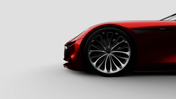 istock red sportscar studio shot 940134218