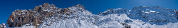 istock dolomites snow panorama big landscape 940134400