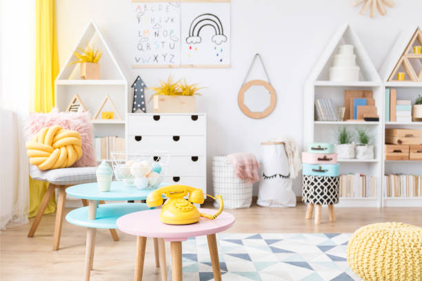 istock Scandi child's playroom interior 940134508