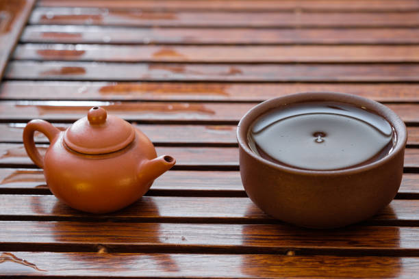 istock Tea ceremony, green tea, uolong oolong tea 940142746