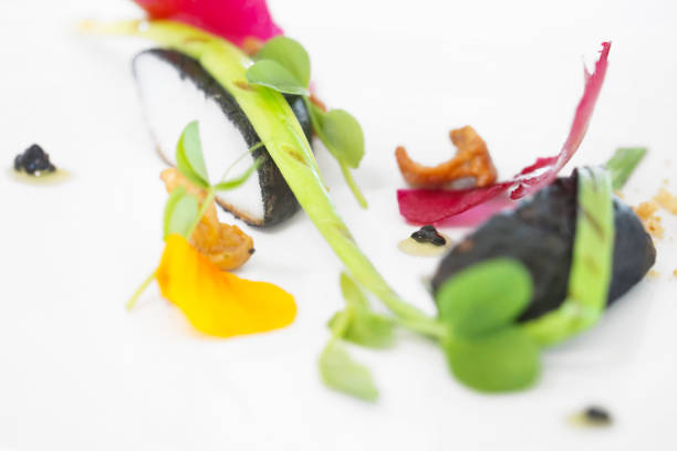 istock Exquisite dish, creative restaurant meal concept, haute couture food 940144258