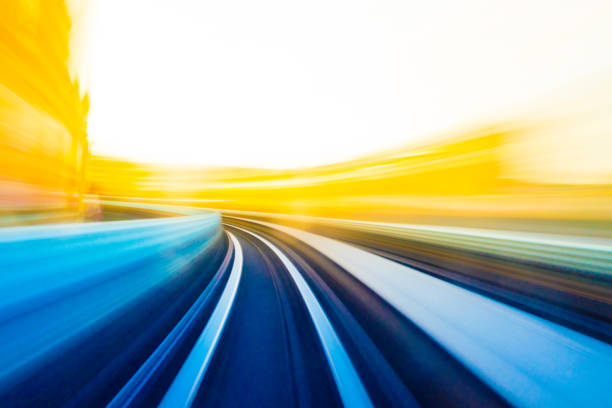 istock Speed motion in urban highway road tunnel 940146918