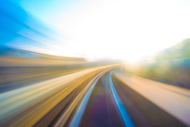 istock Speed motion in urban highway road tunnel 940147900