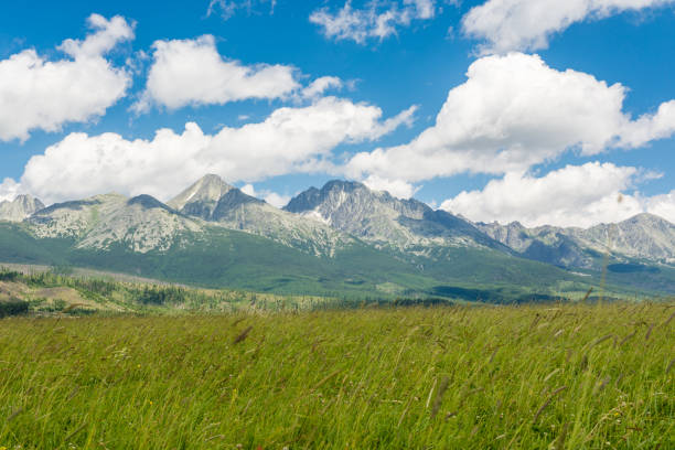 Smallest high mountains in the world - High Tatras in Slovakia
