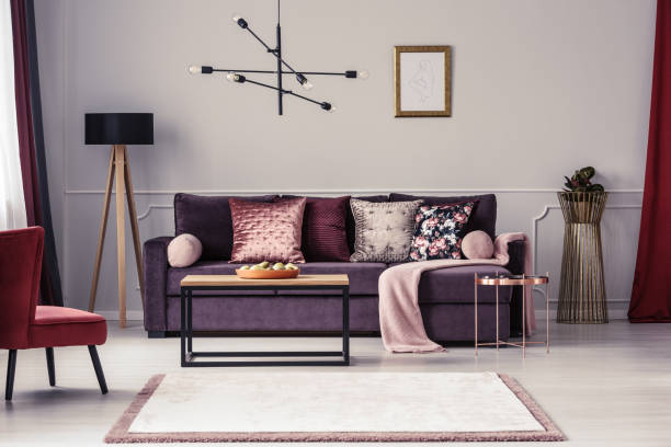 istock Woman's living room interior 940154062