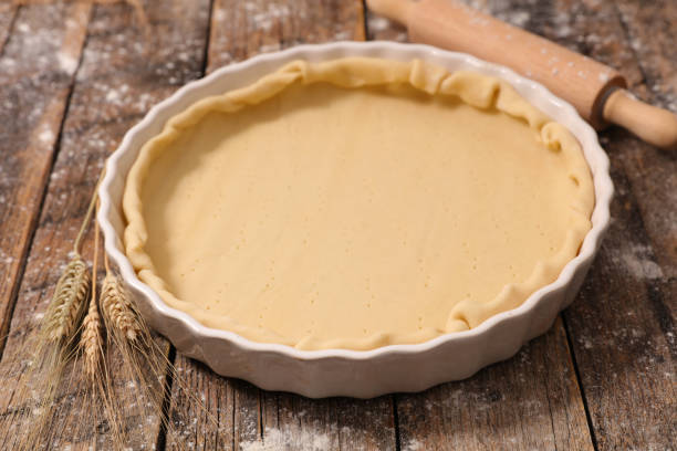istock raw dough on wood background 940154240