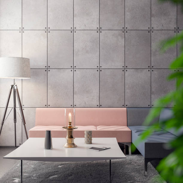 istock Mockup Poster in the interior, 3D illustration of a modern design 940158982