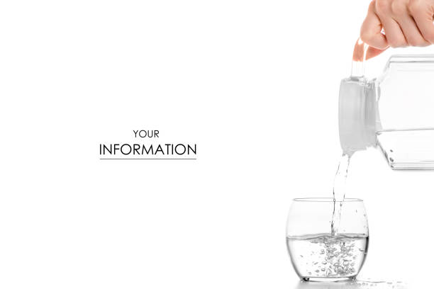 istock Glass of water jug pattern 940159954