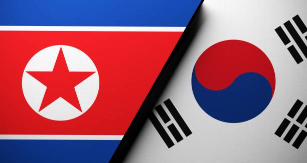 istock North Korea Vs South Korea Flag Concept 940162750