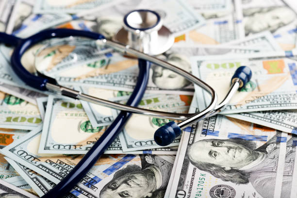 istock A medical stethoscope on dollars 940167692