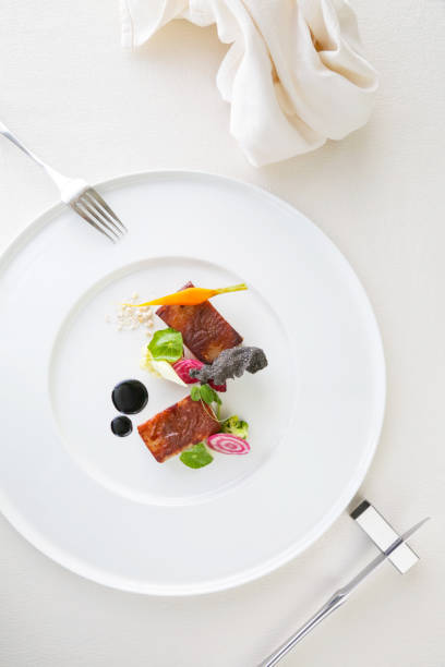 istock Exquisite dish, creative restaurant meal concept, haute couture food 940170788