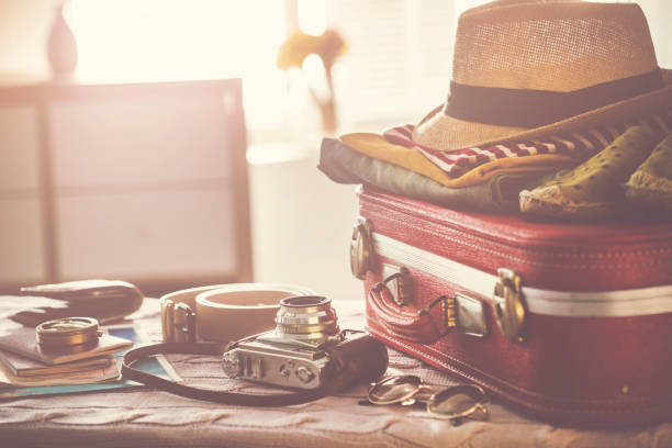 istock Travel suitcase prepareing concept 940185866