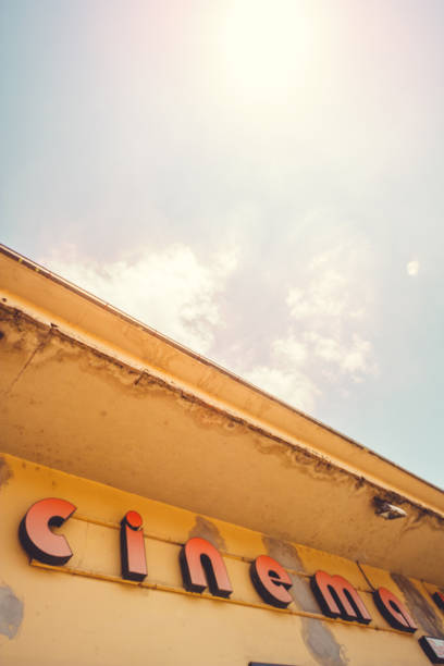 istock Old cinema sign 940188576