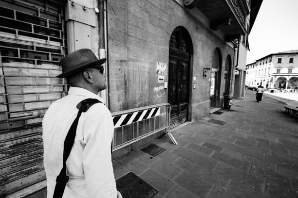 istock Walking on alley in old town 940188612