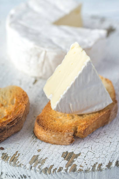 istock Toasted bread with Camembert cheese 940189316