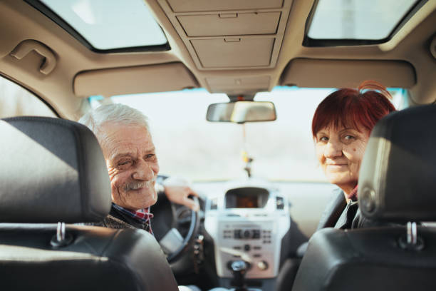 istock Senior couple on road trip 940193266