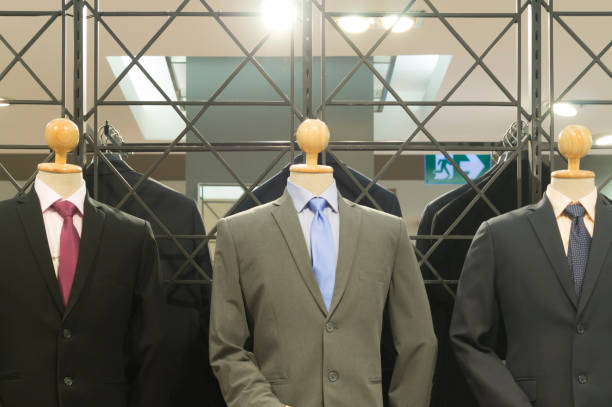 istock Elegant suit for executive/office worker worn by model on sale 940194454