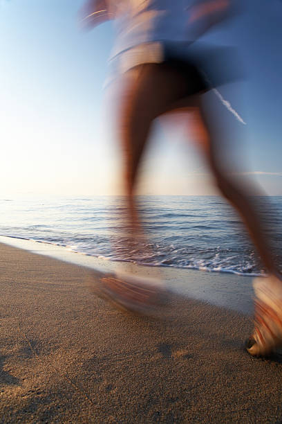 Runner stock photo