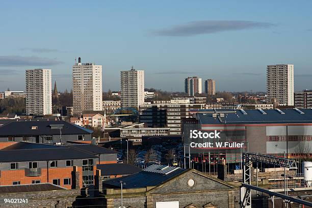 Panorama Miasta - zdjęcia stockowe i więcej obrazów Wolverhampton - Wolverhampton, Mieszkanie, Miasto