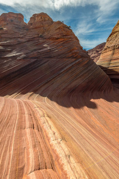 paesaggio dell'onda, arizona - cresta dellonda foto e immagini stock