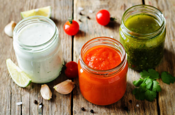 istock Variation of sauces for meat, poultry or fish 940217780