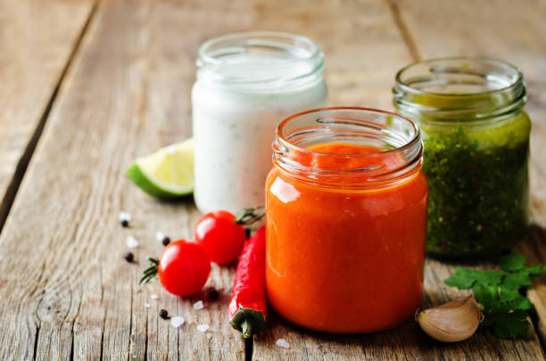 istock Variation of sauces for meat, poultry or fish 940217800