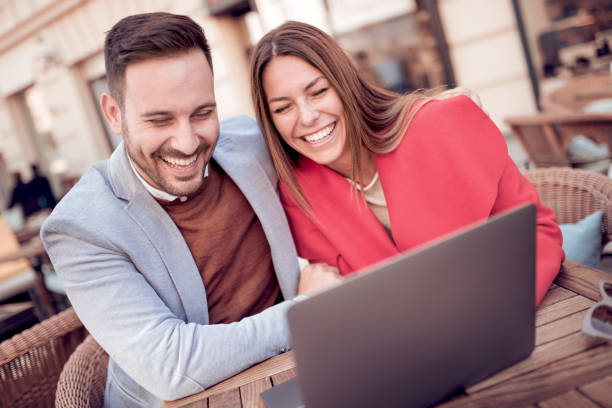 istock Happy young couple having fun outdoors 940220182