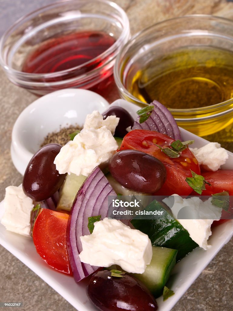 Salade grecque - Photo de Concombre libre de droits