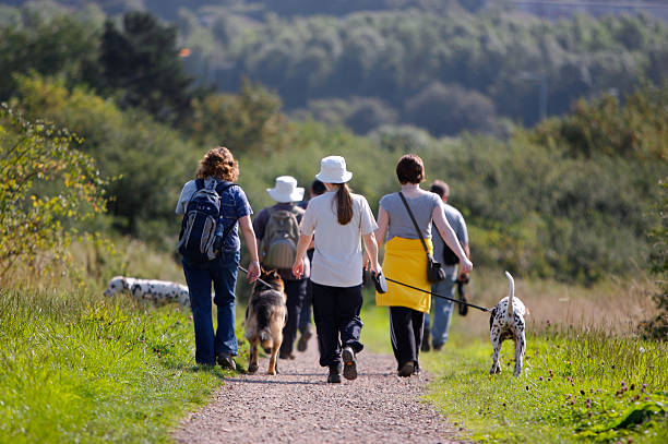 caminhada acelerada no país - parque nacional do peak district - fotografias e filmes do acervo