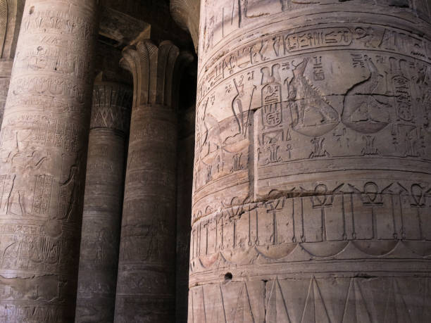 istock Hypostyle Hall at Temple of Edfu in Edfu, Egypt 940231254