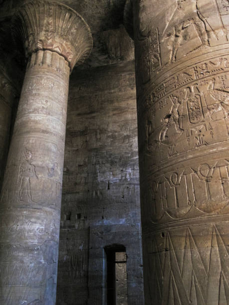 istock Hypostyle Hall at Temple of Edfu in Edfu, Egypt 940231538