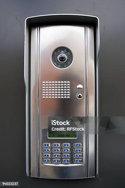 Foto de Sistema De Entrada Da Porta e mais fotos de stock de Intercom - Intercom, Câmera, Entrada