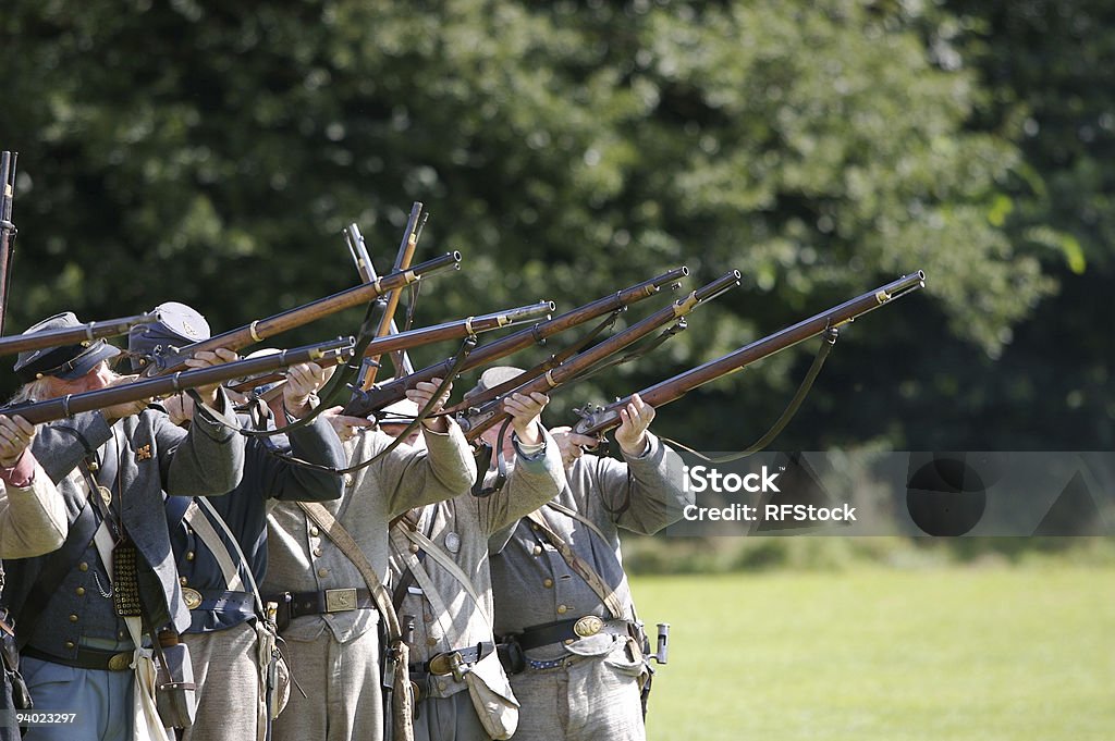 Feuer zu werden! - Lizenzfrei Schusswaffe Stock-Foto