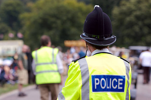 Policing the Summer Fair  civil servant stock pictures, royalty-free photos & images