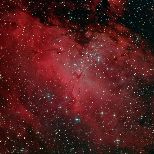 messier 16 nebulosa del águila - nebulosa del águila fotografías e imágenes de stock