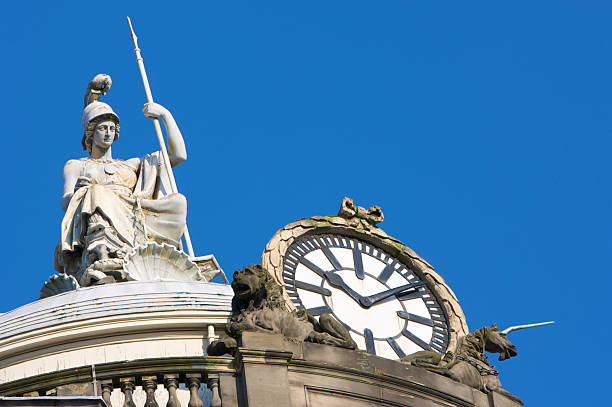 istock Minerva, Goddess of Wisdom on Liverpool Town Hall 94025794